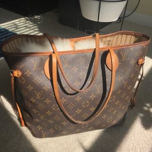 Authentic Louis Vuitton Neverfull MM Tote bag